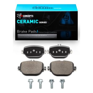 Mercedes-Benz E63 AMG Brake Pads - Rear - R1 Concepts - Ceramic - `17-`25